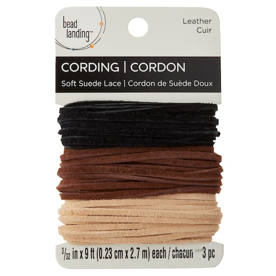 Bead Landing™ Suede Leather Value Pack